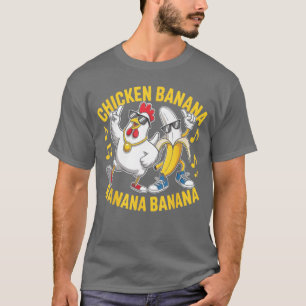 Chicken Banana Banana Banana Music Lover Musician T-Shirt