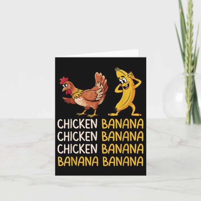 Chicken Banana  Card (Front)