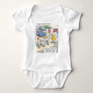 Chicken Barriers Funny Cartoon Gifts & Tees