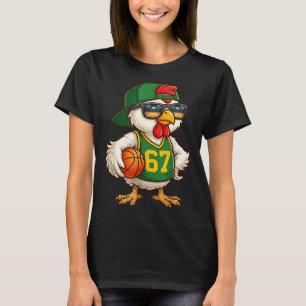 Chicken Basketball 67 Gen Alpha Slang Srts Men Boy T-Shirt