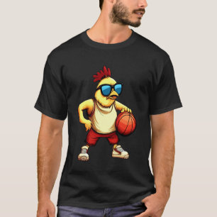 Chicken Basketball Player Basketball Chicken T-Shirt