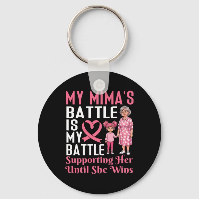 Chicken Beer Karate Kick Cool Chicken Funny Chicke Key Ring (Front)