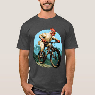 Chicken Bike - Mountainbike T-Shirt