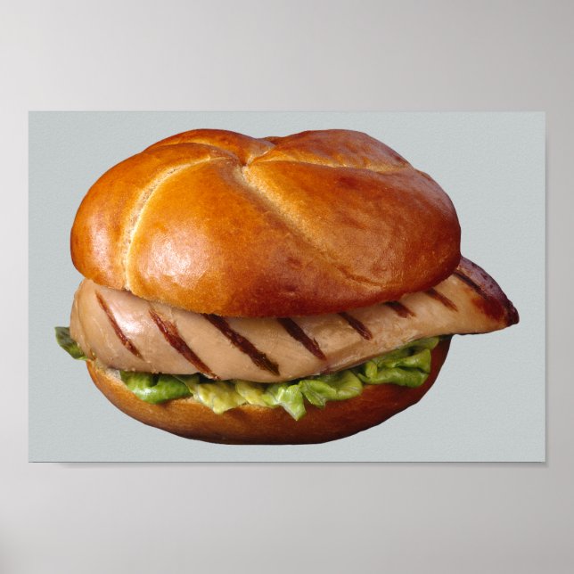Chicken Breast Sandwich Poster (Front)