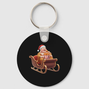 Chicken Buddah Key Ring