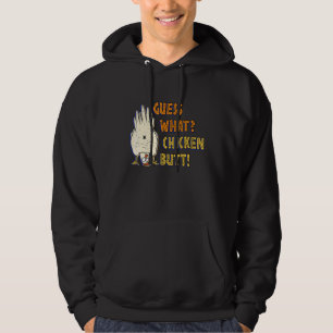 Chicken Butt Guess What Animal Cute Chickens Hoodie