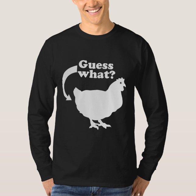 Chicken Butt   T-Shirt (Front)