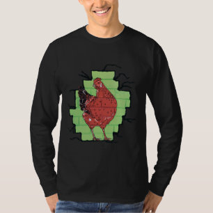 Chicken by Sally O Neill Active T-Shirt