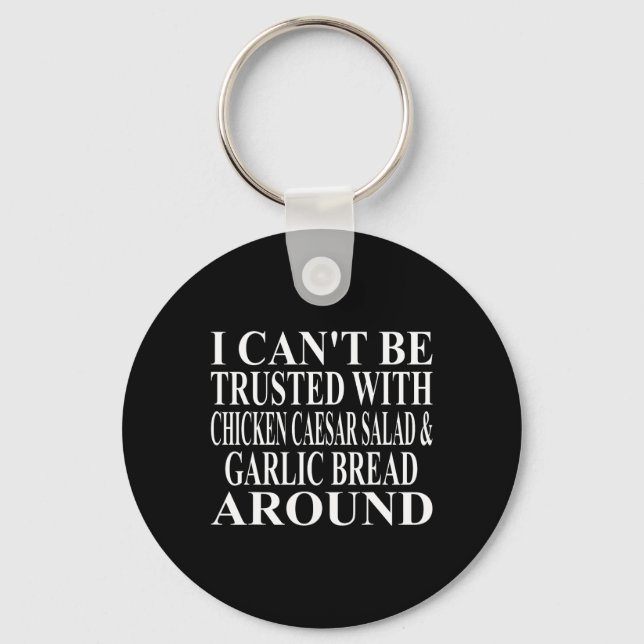 Chicken Caesar Salad Apparel Amazing Funny Bread D Key Ring (Front)