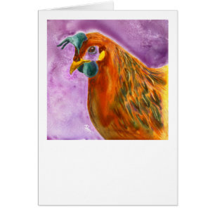 Chicken Card - "Henny Penny"