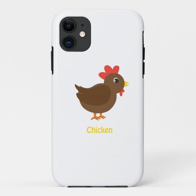 Chicken Case-Mate iPhone Case (Back)