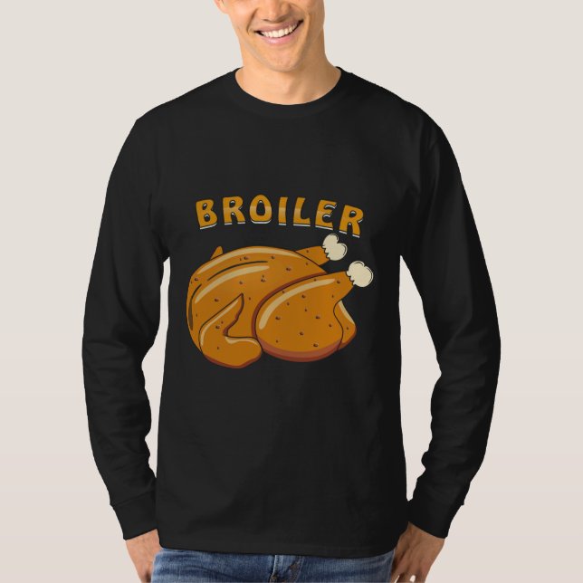 CHICKEN CHICKEN BROILER   T-Shirt (Front)
