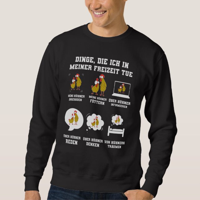 Chicken Chicken Coop Sweatshirt (Front)