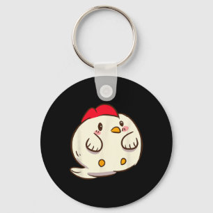 Chicken Chickens - Cute Kawaii Anime Kawaii Japan Key Ring