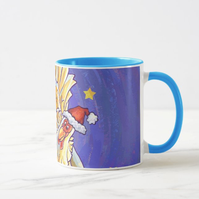 Chicken Christmas Mug (Right)