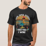 Chicken Christmas Scissors Throat Women Men Win Vi T-Shirt<br><div class="desc">Chicken Christmas Scissors Throat Women Men Win Vintage Cute</div>