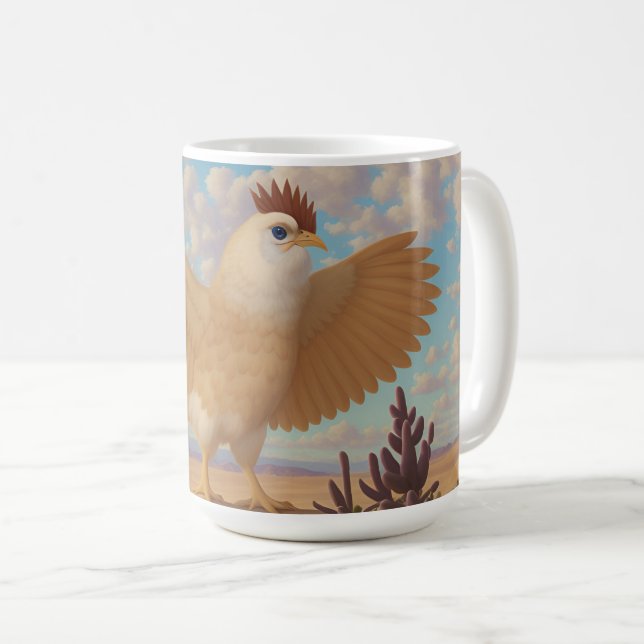 Chicken Circle Mug (Front Right)