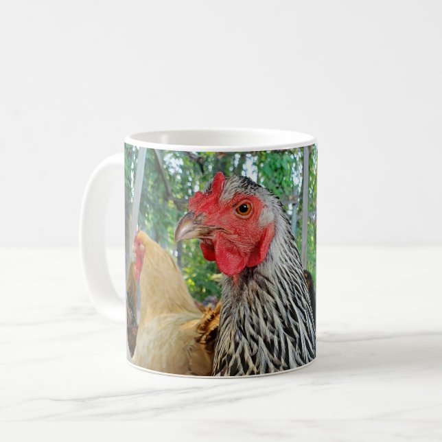 Chicken Coffee Mug (Front Left)