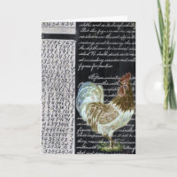 Chicken Collage, Birthday