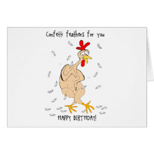 Chicken Confetti Feathers