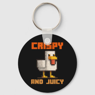 Chicken Cooked In Lava Key Ring
