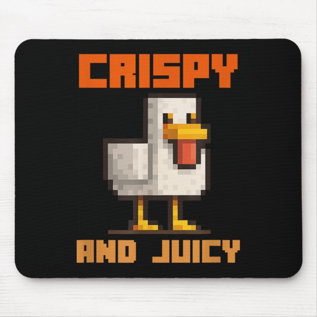 Chicken Cooked In Lava  Mouse Pad (Front)