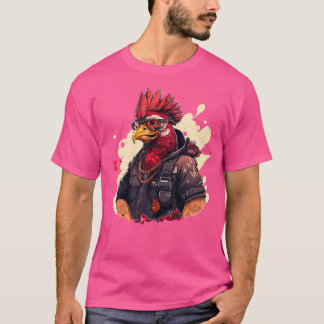 Chicken Cool Rap Hip Hop Rb Rapper. T-Shirt