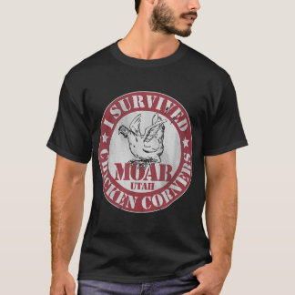 Chicken Corners Moab Utah Survivor OHV ATV Off Hig T-Shirt
