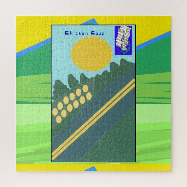 Chicken Coup  Jigsaw Puzzle (Vertical)