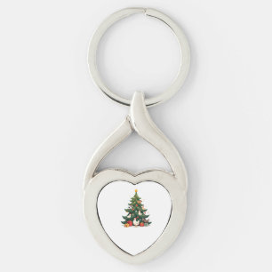 Chicken Cow Goat Horse Farm Animal Farmer Christma Key Ring