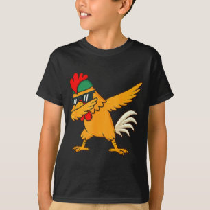 Chicken Dab Meme Animal Dance Funny For Men Women  T-Shirt