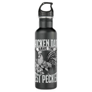 Chicken Dad like a regular Dad Cooler  710 Ml Water Bottle