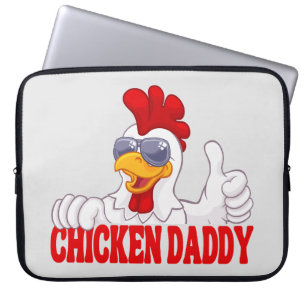 Chicken Daddy Chicken Dad Father Chicken Lover Laptop Sleeve