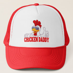 Chicken Daddy Chicken Dad Father Chicken Lover Trucker Hat