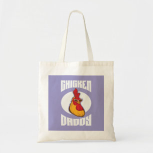 Chicken Daddy Farmed Poultry Tote Bag