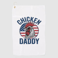 Chicken Daddy Rooster Vintage Patriotic Shirt Desi