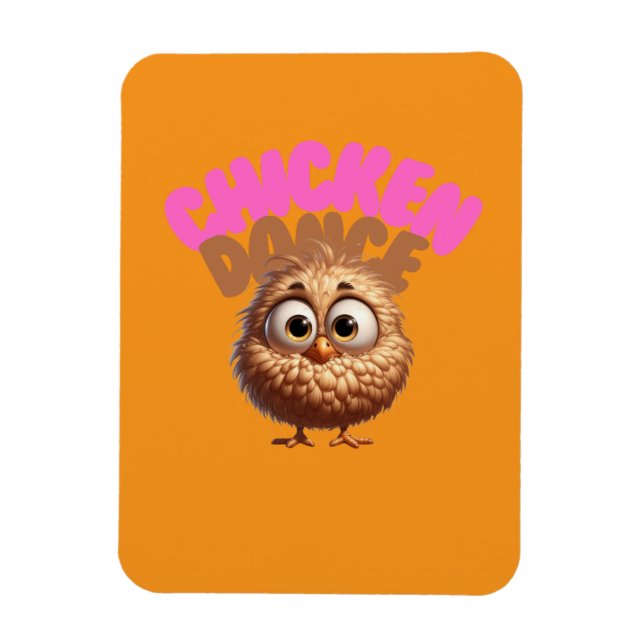 Chicken Dance Magnet (Vertical)