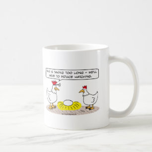 chicken doctor induce hatching egg coffee mug