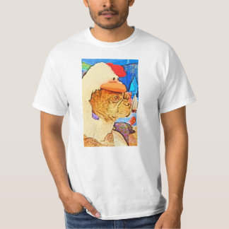 Chicken dog t-shirt