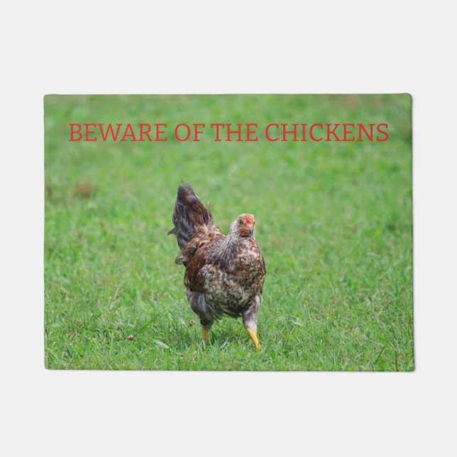 Chicken Doormat (Front)