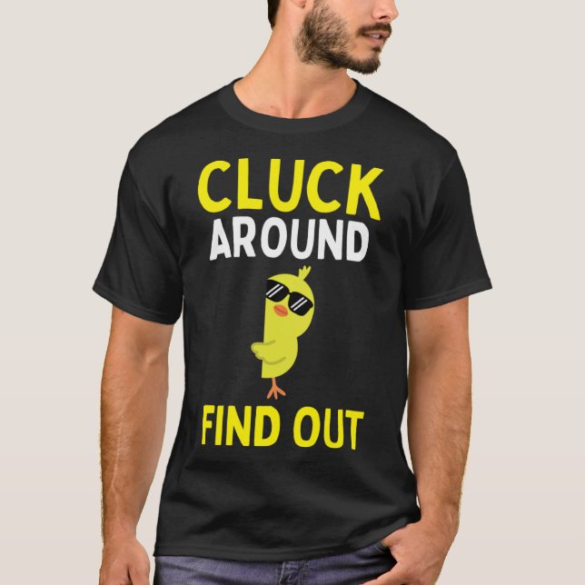 Chicken Easter Chick   1 T-Shirt (Front)