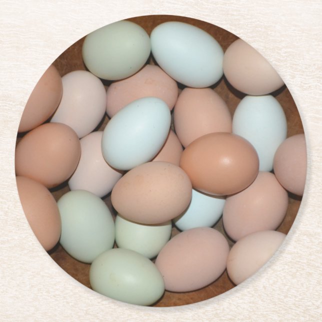 Chicken Egg Party Coaster (Front)