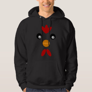 Chicken Face Cute Chick Hoodie