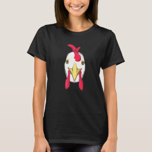 Chicken Face Halloween Costume Kids Adults Boys Gi T-Shirt