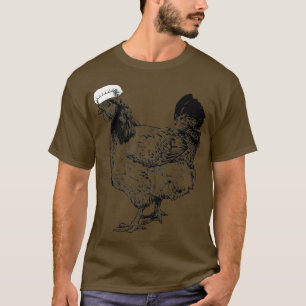 Chicken Farm Animal Chef Funny Cooking Cook T-Shirt