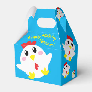 Chicken Farm Birthday Party Kids Favour Box