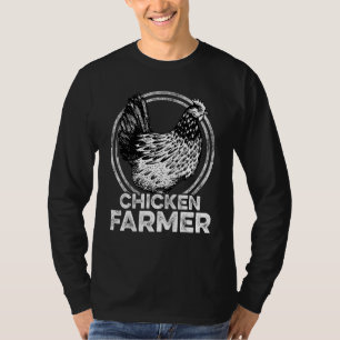 Chicken Farmer Agriculture Agriculteur Farmer Farm T-Shirt