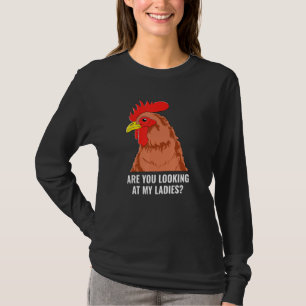 Chicken Farmer Backyard Chicken Ladies T-Shirt