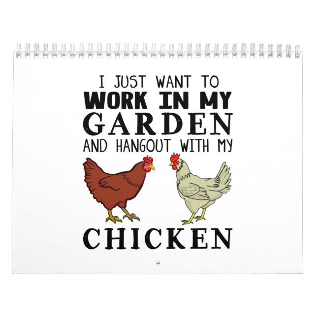chicken farmer calendar (Cover)