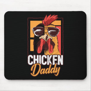 Chicken Farmer - Chicken Daddy - Dad Father Grandp Mouse Pad